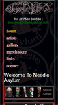 Mobile Screenshot of needleasylum.com